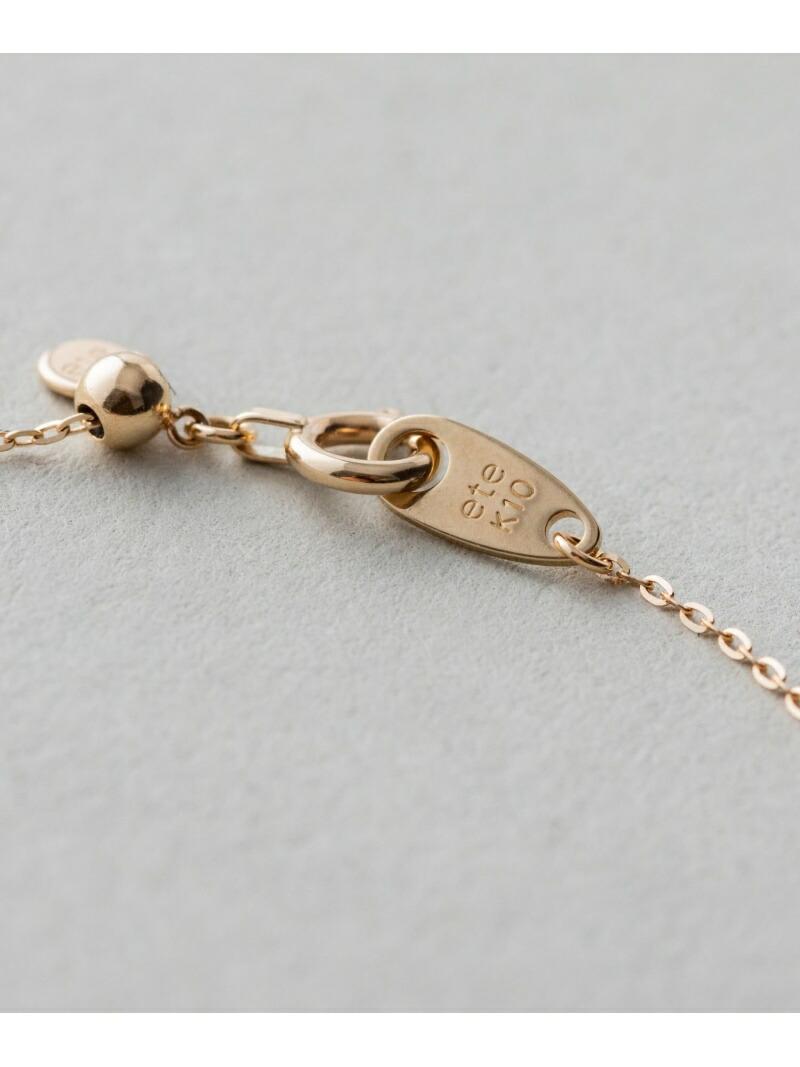 楽天市場】[シェア] K10YGダイヤモンド ブレスレット ete エテ