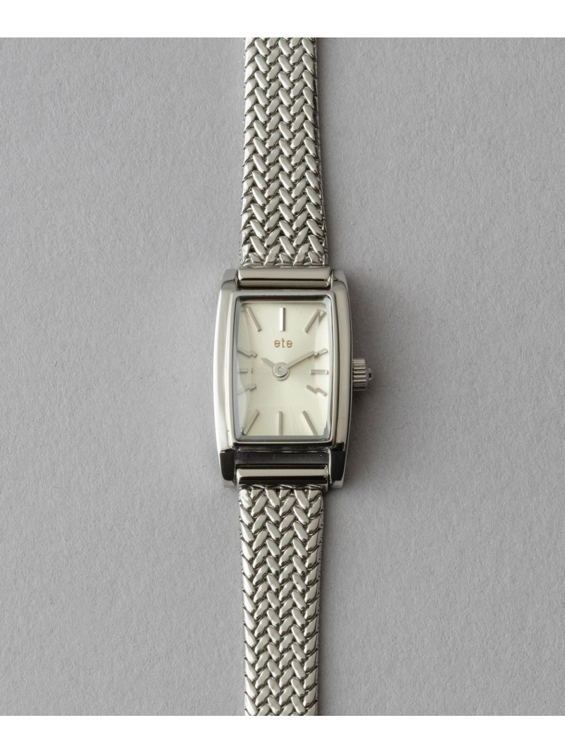 楽天市場】ダイヤモンド レクタングルフェイス メッシュベルト