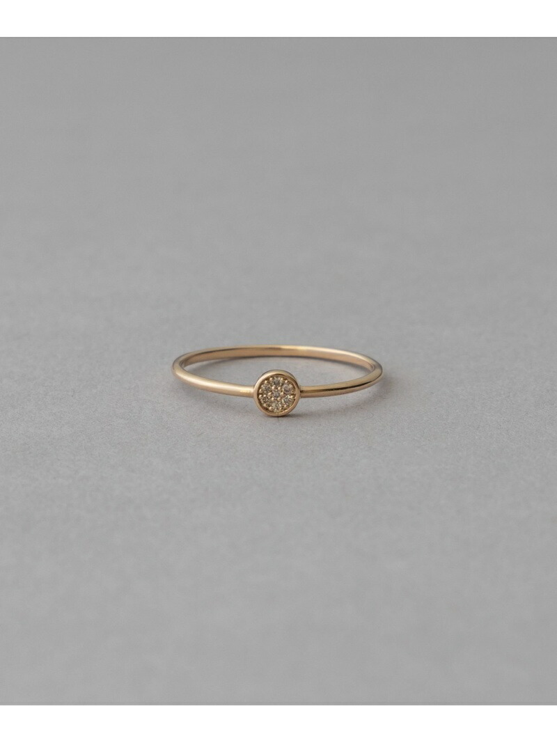 楽天市場】K10YG ブリリアント ブラウンダイヤモンド リング ete エテ