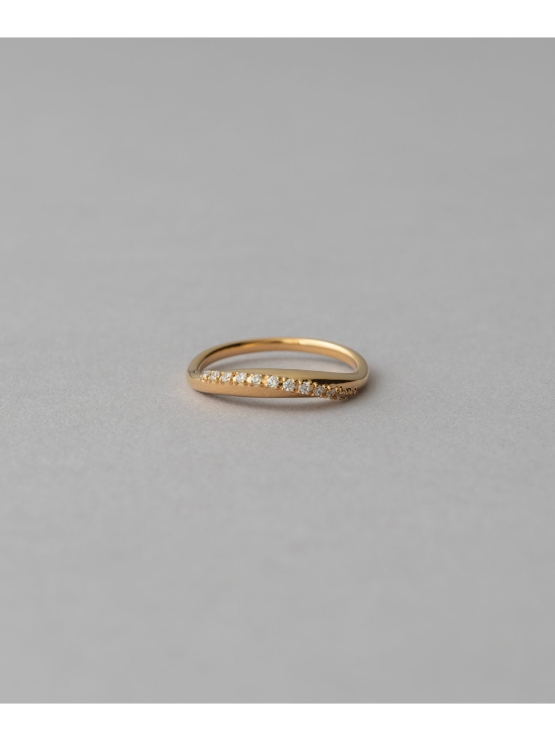 楽天市場】[ONLINE Limited] ビジュー クレセントムーン リング ete