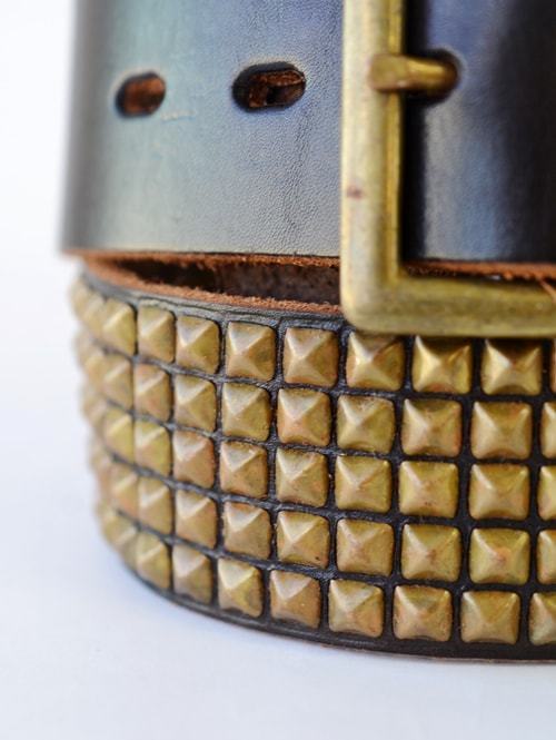 楽天市場】HTC SQUARE STUDS エイチティーシー メンズ スタッズベルト