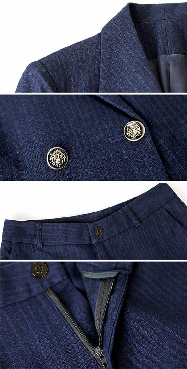 楽天市場】パンツスーツ ストライプスーツ レディース ママスーツ