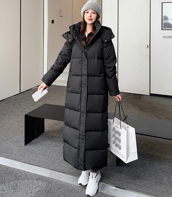 楽天市場】送料無料 超ロングダウン レディース ダウンコート ロング