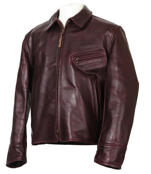 楽天市場】エアロレザー AERO LEATHER ライダースジャケット HALFBELT