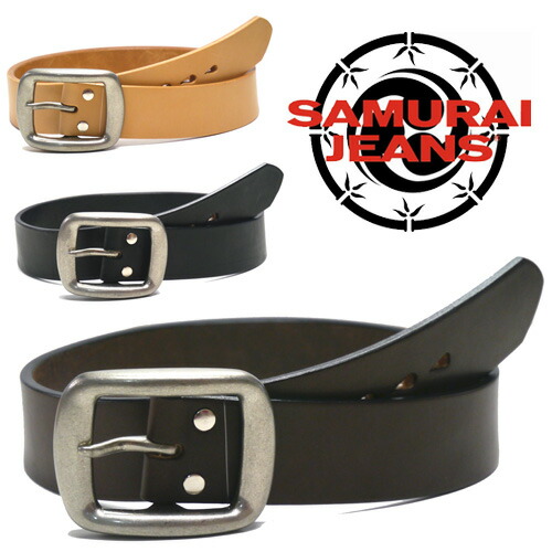 楽天市場】サムライジーンズ SAMURAI JEANS U.S レザー ベルト 5ミリ