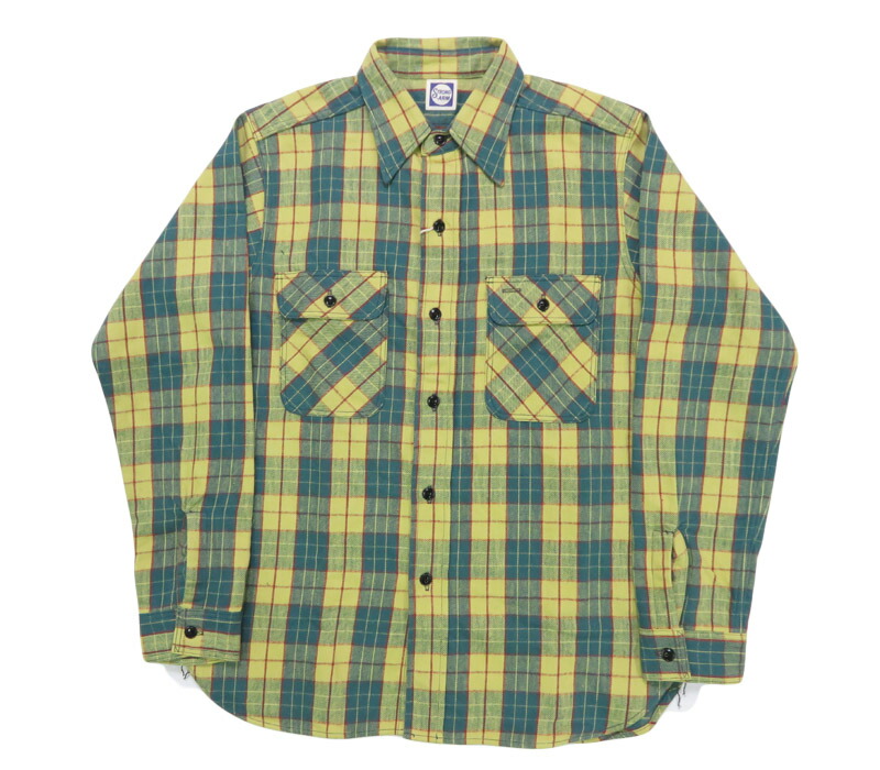 楽天市場】John Gluckow ジョングラッコー 長袖 フランネルシャツ The