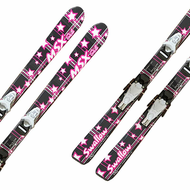 楽天市場】スワロー ジュニア スキービンディング 2点セット MSX GIRLS