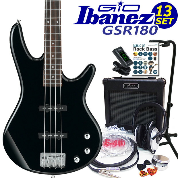 楽天市場】Gio Ibanez GSR180-BK アイバニーズ 4弦エレキベース 初心者