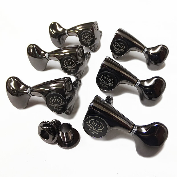 楽天市場】GOTOH ゴトー ギター ペグ SGV510Z L5 CK(コスモブラック