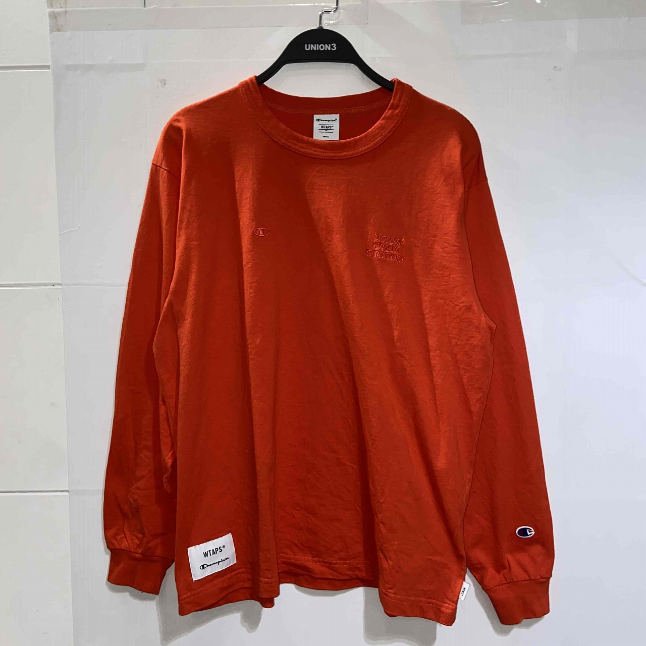 楽天市場】WTAPS ACADEMY LS COTTON.CHAMPION SIZE-S 232HBCHD-CSM02S