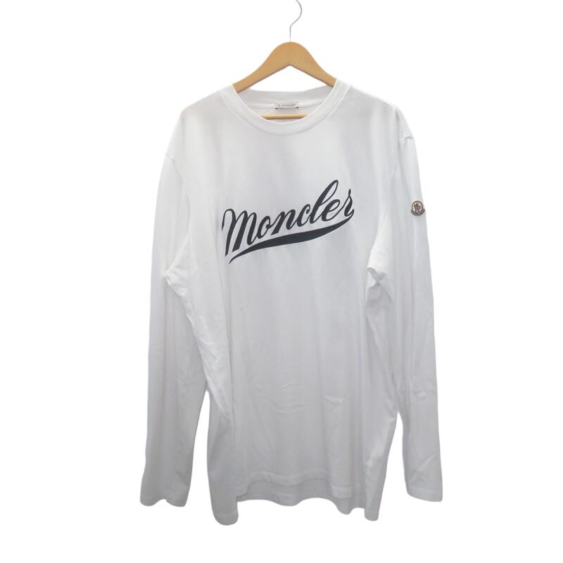 楽天市場】MONCLER SCRIPT LOGO L/S TEE I10918D00002 8390 T SIZE XXL
