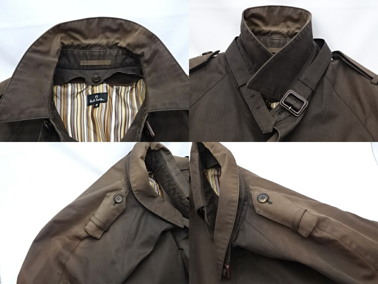 楽天市場】【中古】 Paul Smith ポールスミス ステンカラーコート