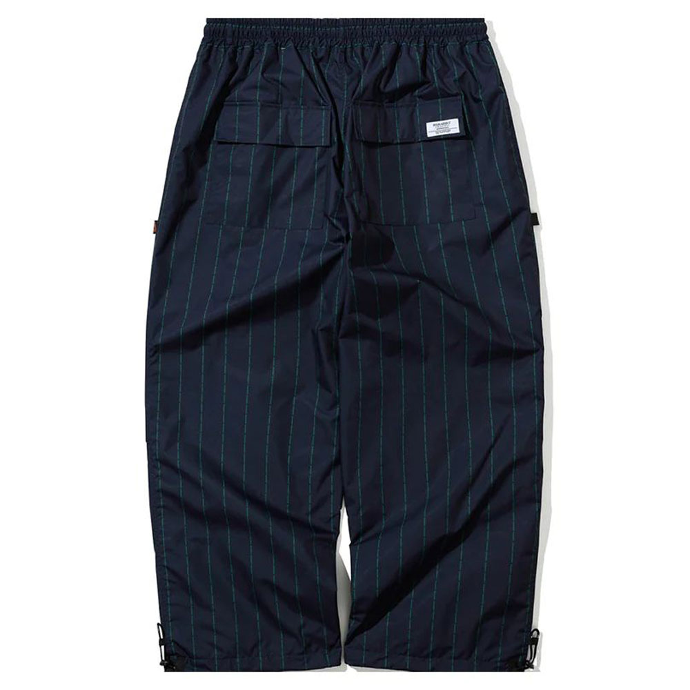 楽天市場】ビーエスラビット BSrabbit ロゴストライプワイドパンツ