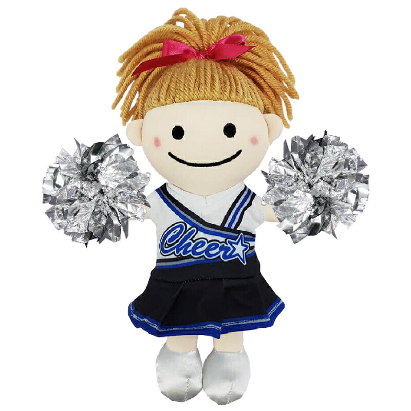 楽天市場】チアドール 人形チアキャラ ティズちゃん マスコット スター