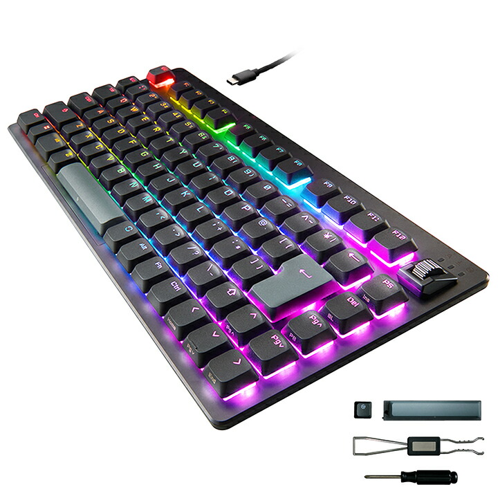 楽天市場】エレコム V custom ゲーミング キーボード 75％サイズ