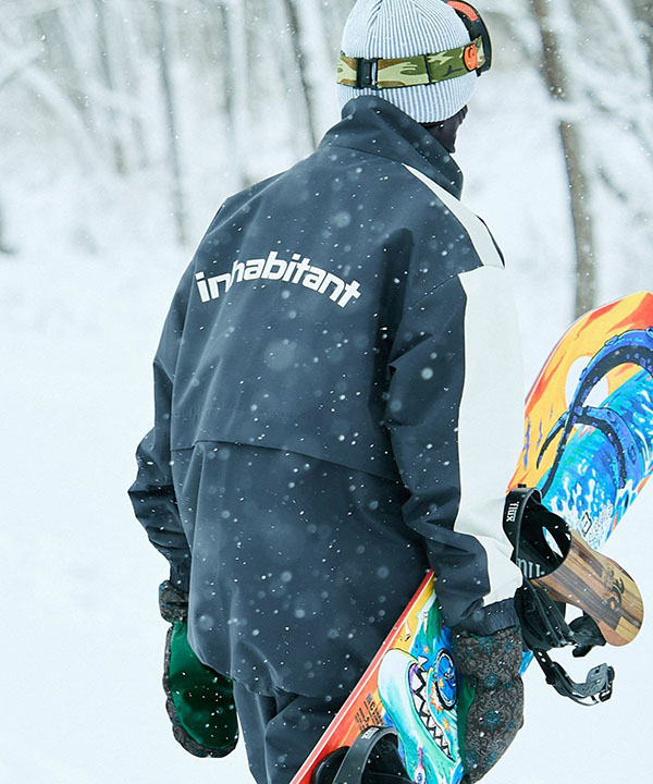 楽天市場】30%off 送料無料 スノーボードウェア inhabitant