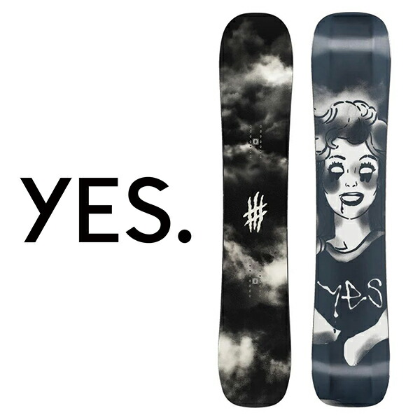 楽天市場】35%off ラスト1本 154 のみ 送料無料 スノー ボード 板 YES