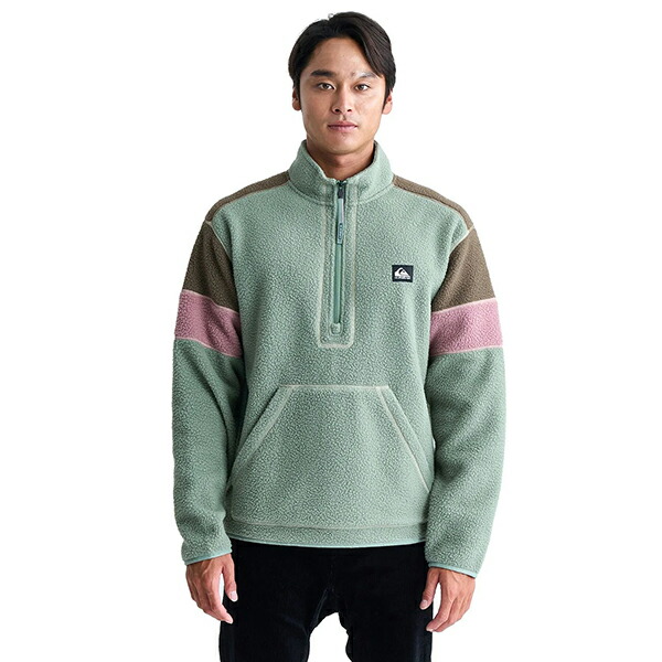 楽天市場】35%off ラスト1点 Mサイズ 送料無料 ハーフジップフリース