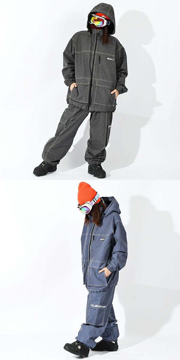 楽天市場】送料無料 スノーボードウェア 上下セット クイックシルバー