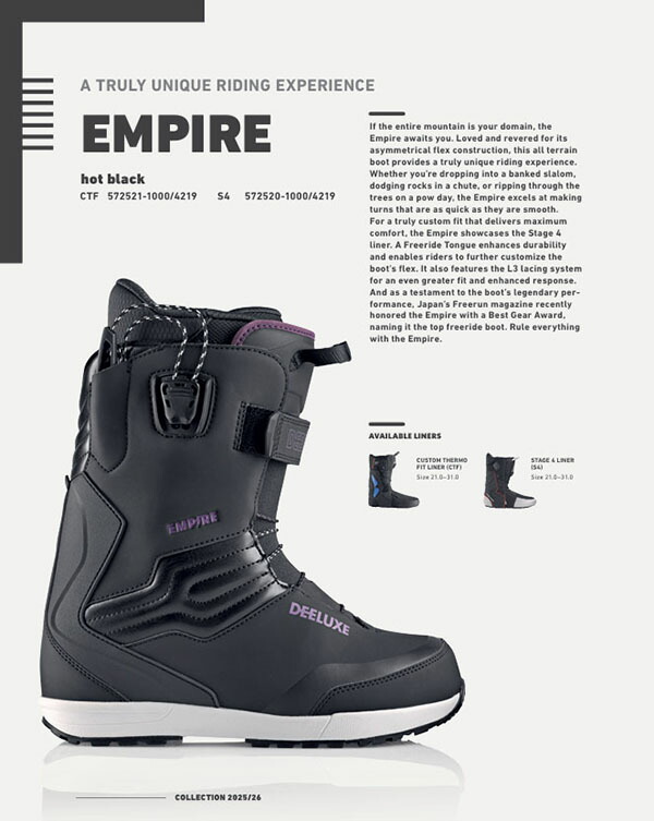 楽天市場】送料無料 ディーラックス DEELUXE スノーボード ブーツ