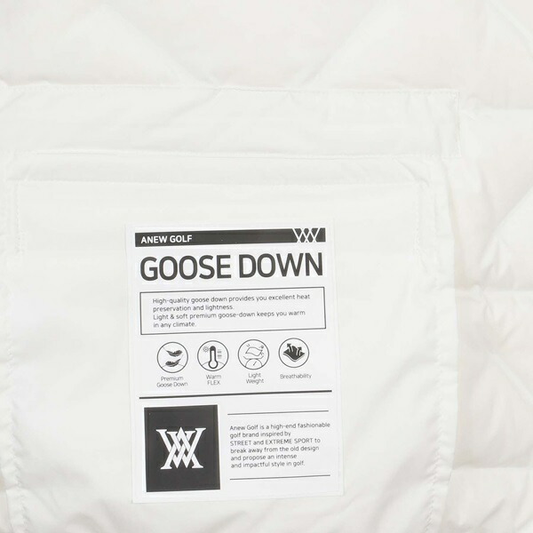 楽天市場】アニュー ゴルフ スクエアチューブダウンジャケット ANEW