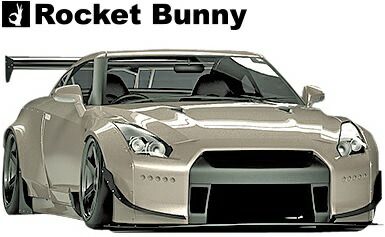 楽天市場】【M's】日産 R35 GT-R (2008y-) Rocket Bunny ワイドボディ
