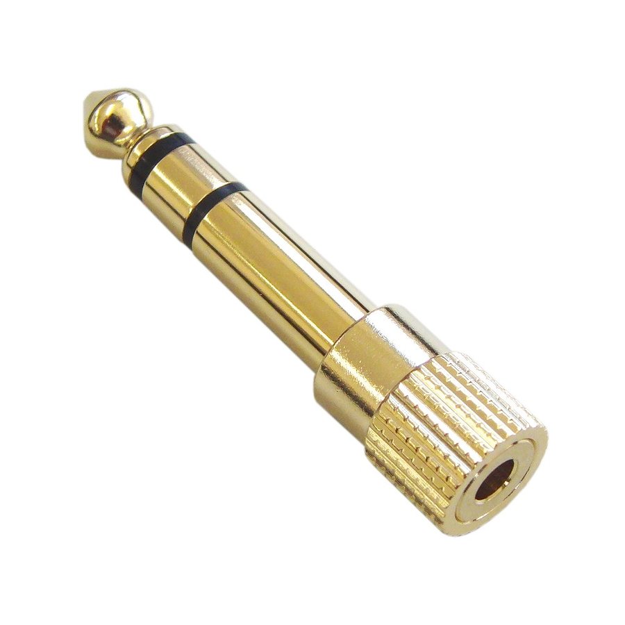 楽天市場】フジパーツ 3.5mm ステレオミニプラグ(メス) - 6.3mm