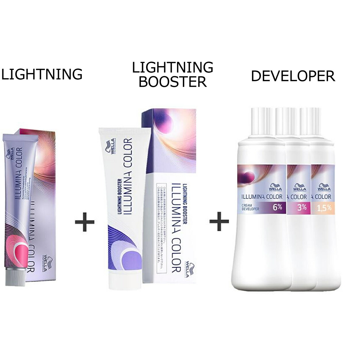 ILLUMINA COLOR カラーリング剤セット 6%酸化剤｜ILLUMINA COLOR 新品
