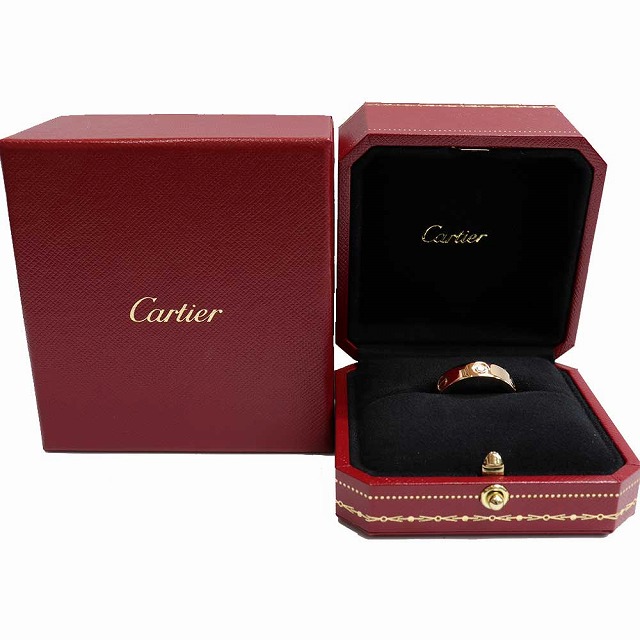 楽天市場】【美品】カルティエ CARTIER ラブリング LOVE ハーフ ダイヤ