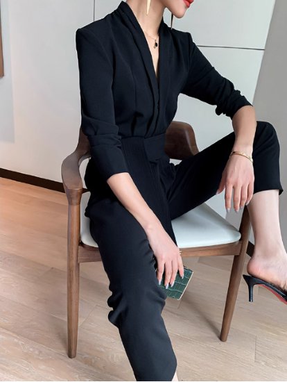 楽天市場】【取寄】ジャンプスーツ レディース パンツドレス