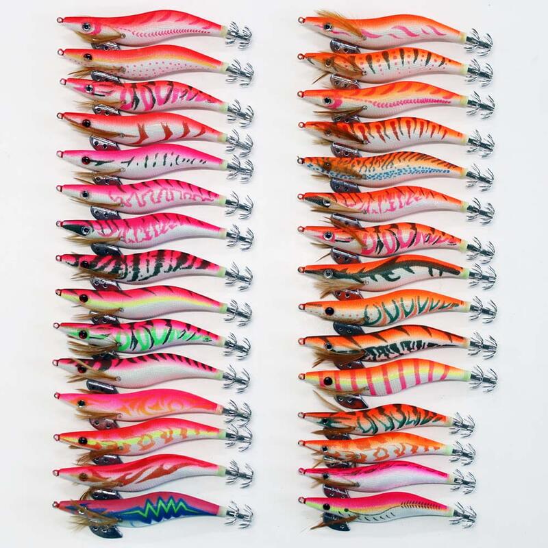 楽天市場】送料無料 夜光 ピンク オレンジ 赤色 エギ 3.0/3.5号 30種類