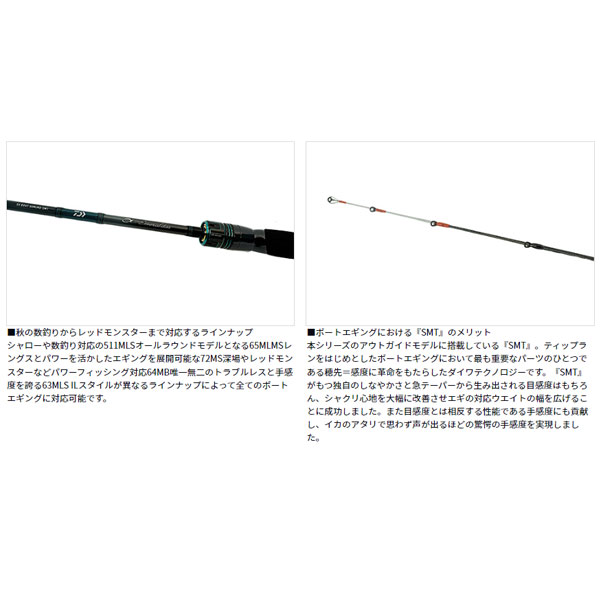 楽天市場】ダイワ エメラルダス EX BOAT 511MLS-SMT 大型便A