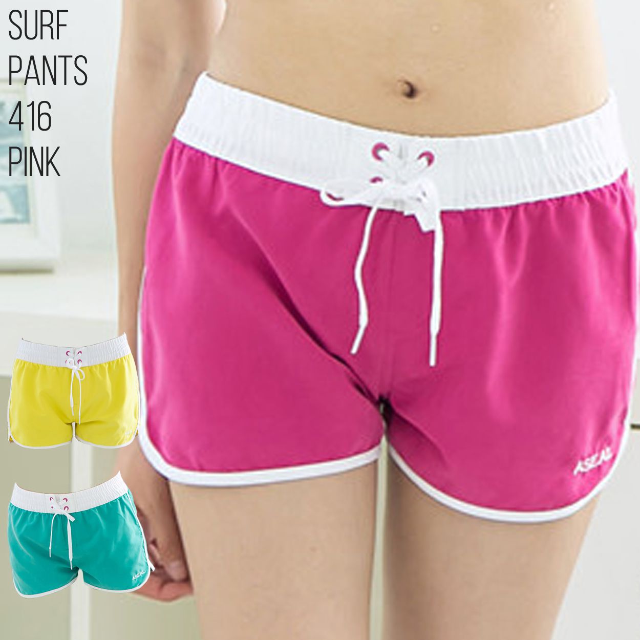 楽天市場】サーフパンツ ボードショーツ レディース 水着 ラッシュ