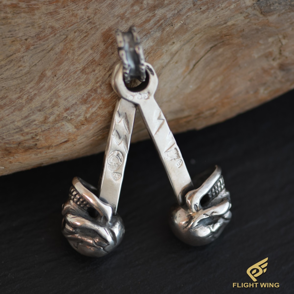 楽天市場】【Stop Light ストップライト】2 Skull Piston Top / スカル