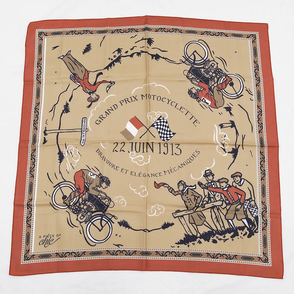 楽天市場】A PIECE OF CHIC アピースオブシック Silk Scarf シルク