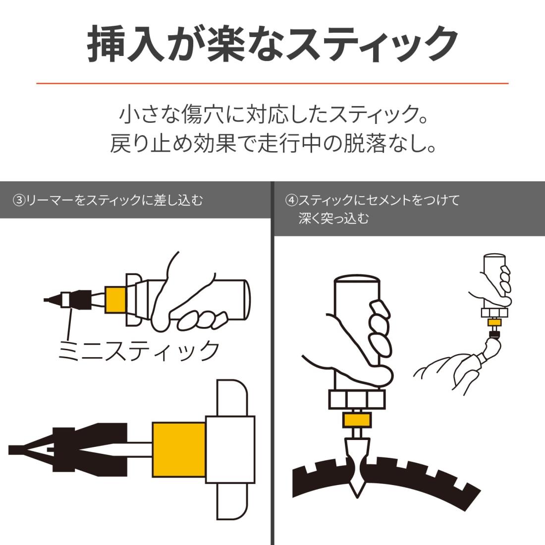 楽天市場】デイトナ(Daytona) パンク修理キット バイク チューブレス