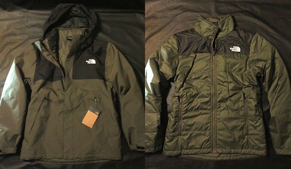 楽天市場】本物正規 ノースフェイス 3in1 マウンテンパーカー & 中綿