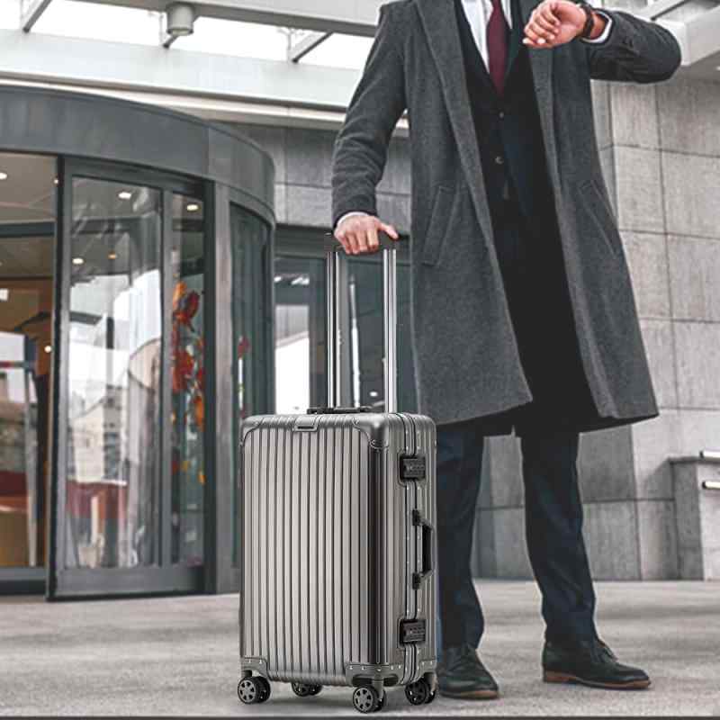 楽天市場】[Voxkin] スーツケース アルミ合金ボディ キャリーケース