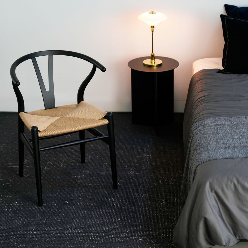 楽天市場】【即納】Yチェア CH24 正規品 ビーチ材 SOFT BLACK CARL