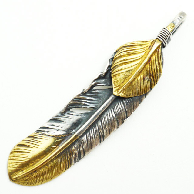 楽天市場】goro's(ゴローズ) 上金ハート先金特大フェザー 【右向き