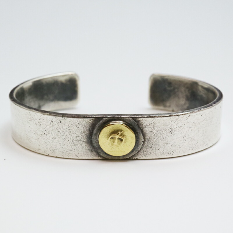 楽天市場】goro's(ゴローズ) オールド物 金メタル付平打ちバングル