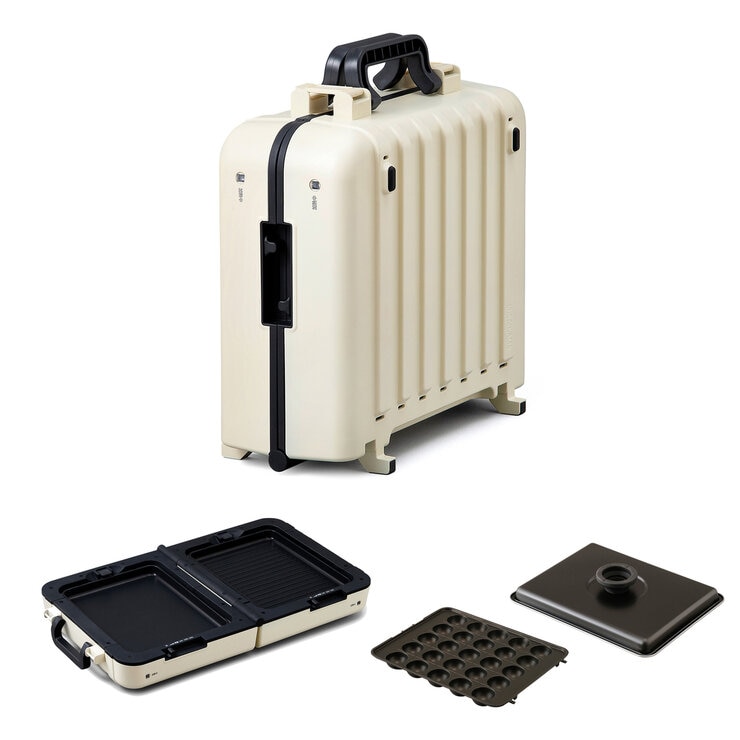 楽天市場】アイリスオーヤマ ワイド両面ホットプレート アイボリー