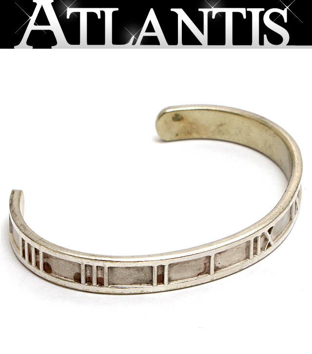 楽天市場】美品 ティファニー TIFFANY&CO アトラス バングル