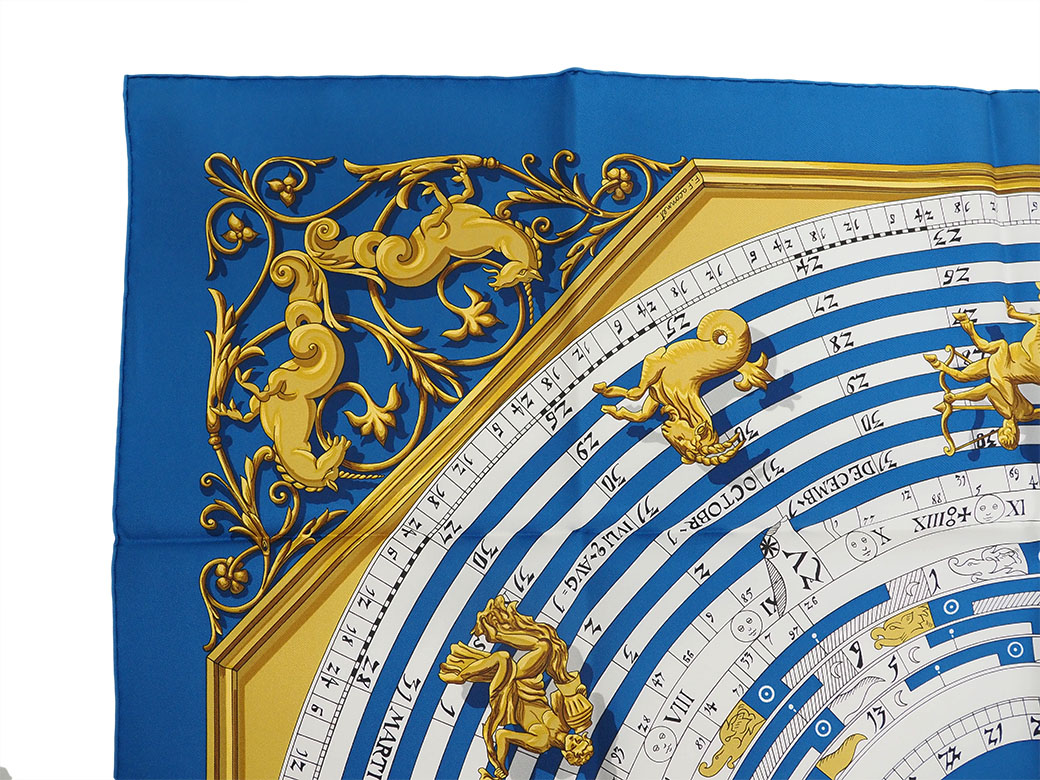 楽天市場】エルメス HERMES スカーフ カレ 90 カレ90 占星術