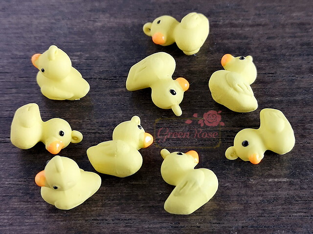 楽天市場】金属チャーム アヒル 4個 マット 鳥 アニマル メタル