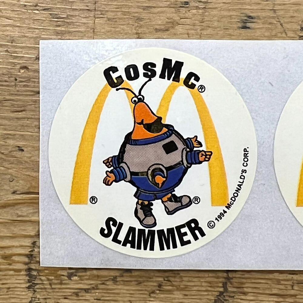 楽天市場】【メール便送料無料】マクドナルドステッカー グリマス