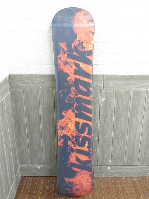 楽天市場】【中古】 キスマーク スノーボード 2点セット 144cm 黒