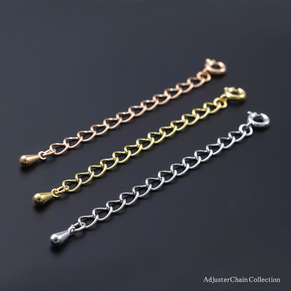 楽天市場】【2本セット】 アジャスター ネックレス延長 ネックレス