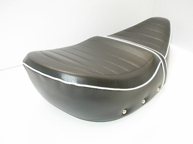 楽天市場】シャリー カスタムシート 薄型2段 ブラック : バイク
