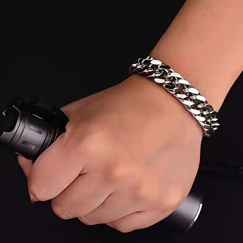 楽天市場】喜平チェーン ブレスレット 10mm幅 迫力 派手 001 B系